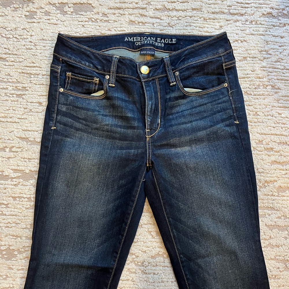 American Eagle Outfitters Blue Skinny Jeans